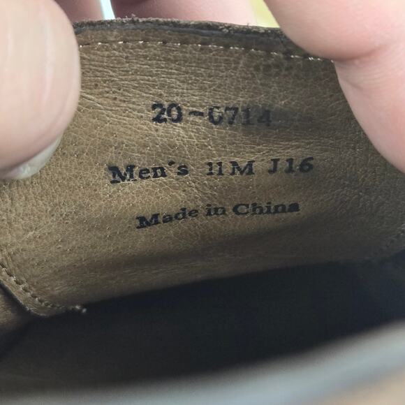 Johnston & Murphy Tyndall Brown Leather Cap Toe Brogue Oxford Dress Shoe Mens 11 - Picture 12 of 12